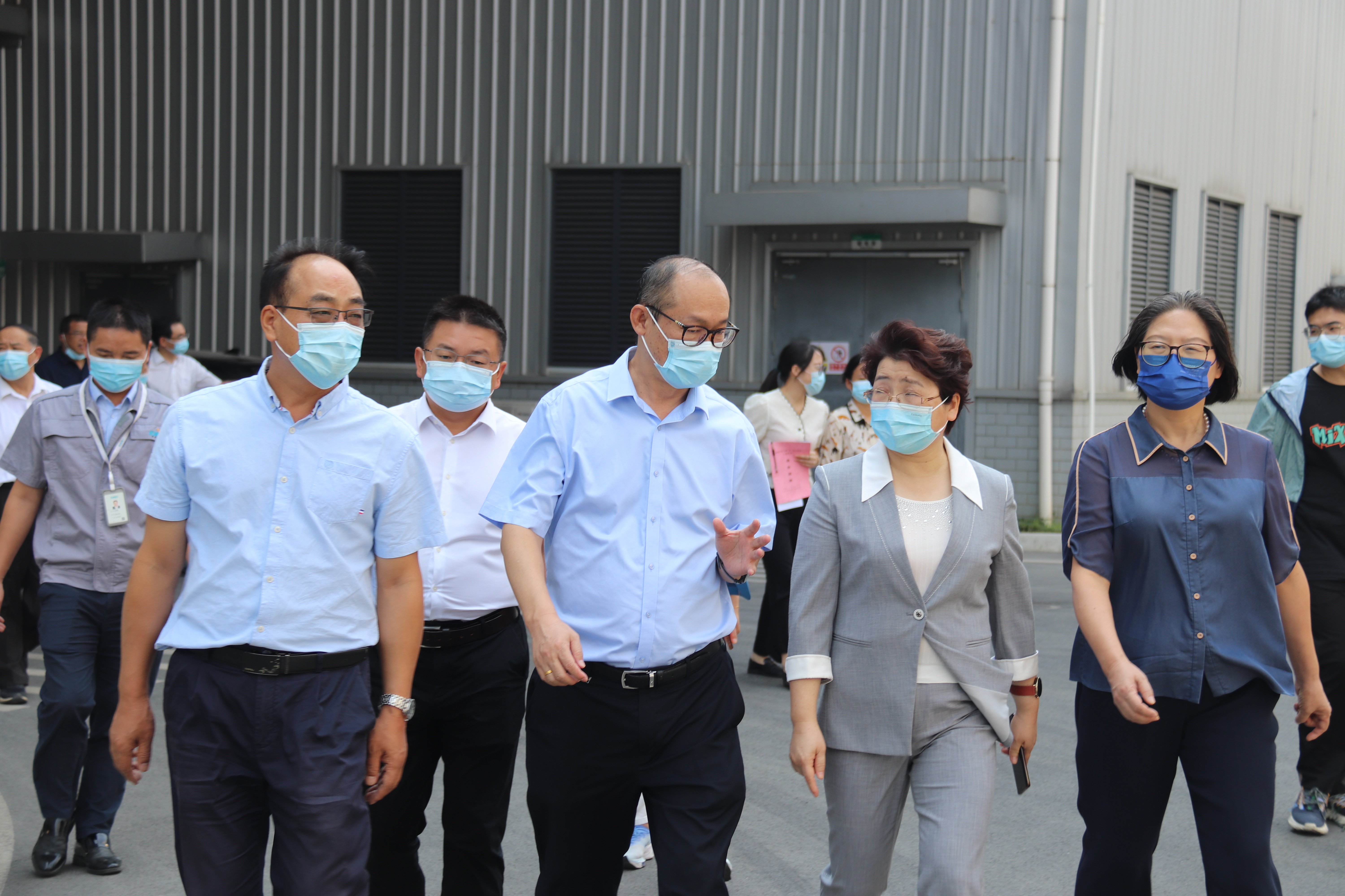 十三屆全國人大代表邵陽小組和部分省、市人大代表2022年專題調研團一行蒞臨我司調研